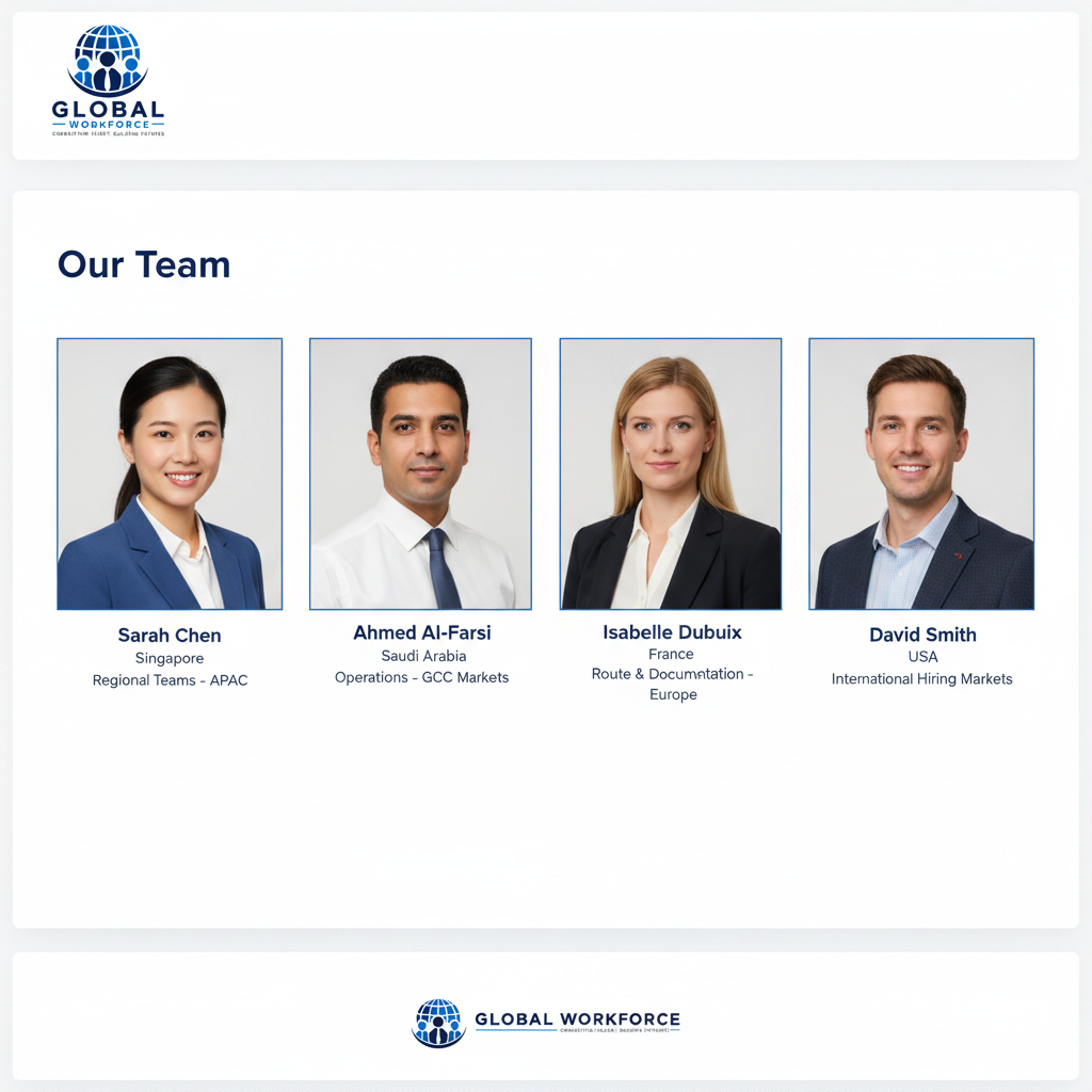 Global Workforce team image